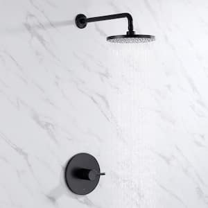 Single-Handle 1-Spray Shower Faucet with Valve in Oil Rubbed Bronze (Valve Included)