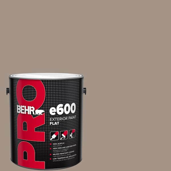 1 gal. #HDC-NT-04A Clay Flat Exterior Paint