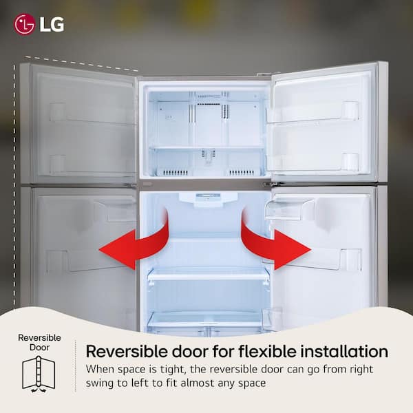 LG 30 in. W 20 cu. ft. Top Freezer Refrigerator w/ Multi-Air Flow