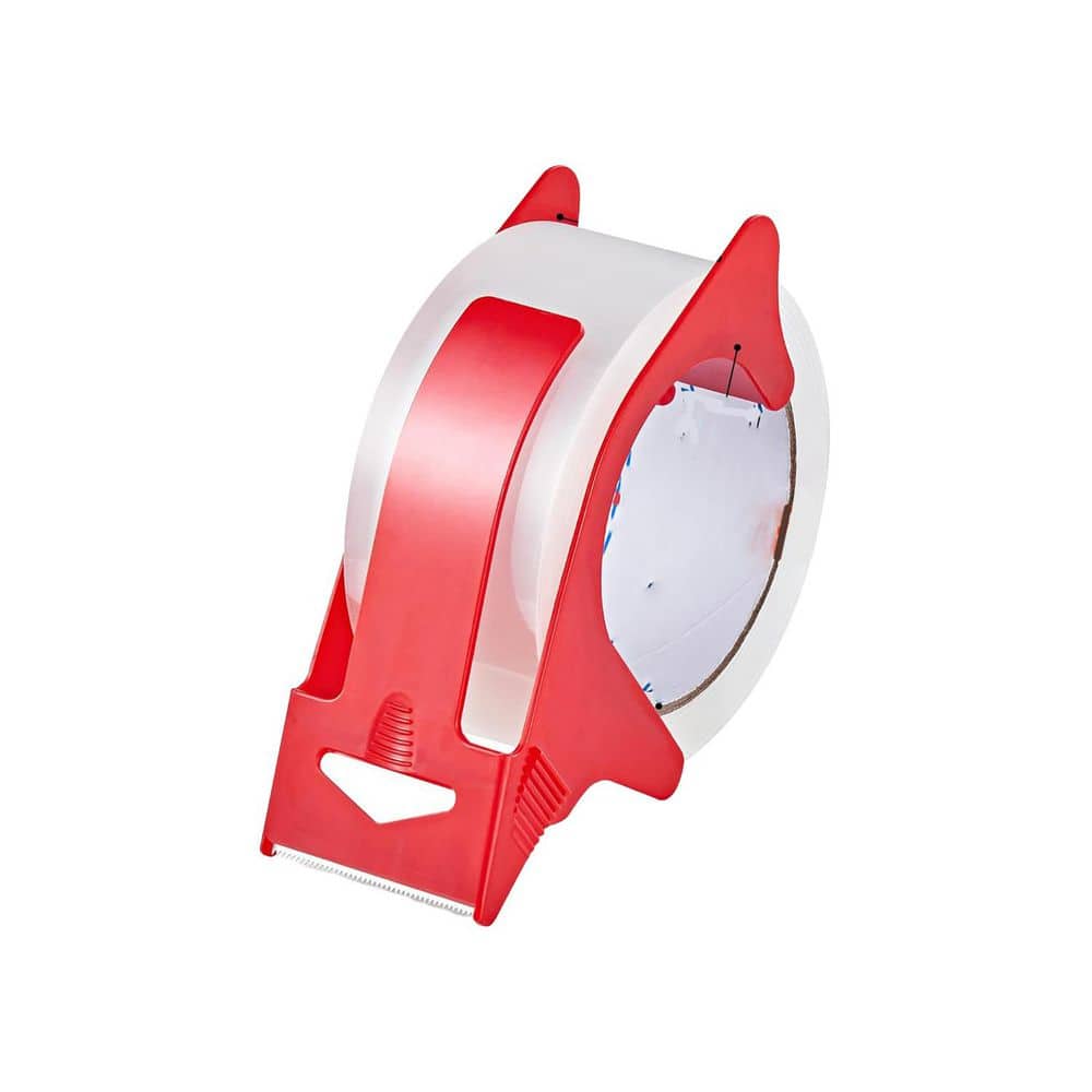 18 Rolls Clear Packing Tape with 3 Dispensers Heavy Duty 2.7mil Thick 1.88 in. Wide 55 yds. Per Roll 990 Total Yards price history on PriceWatchPro