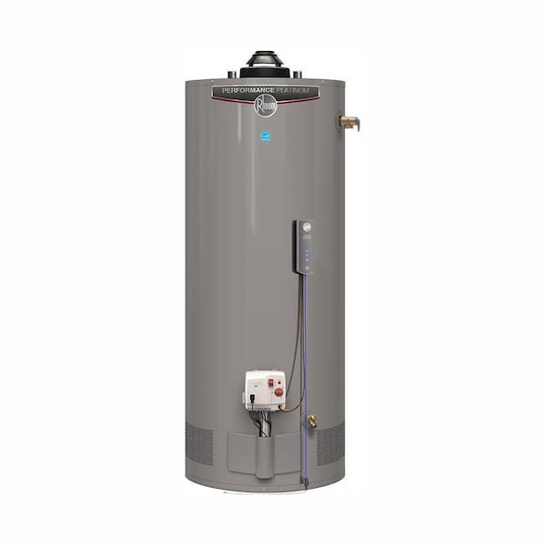 Rheem Performance Platinum 40 Gal Short 12 Year 40,000 BTU Natural Gas Tank Water Heater with WiFi Module Included