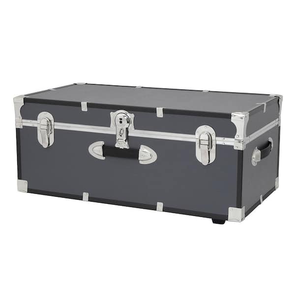 Save & Smile - The Gorilla Box on Wheels - Made in USA Storage Trunk –  Heavy Duty Padlockable Mobile Plastic Footlocker The containers are as good  as brand new with little
