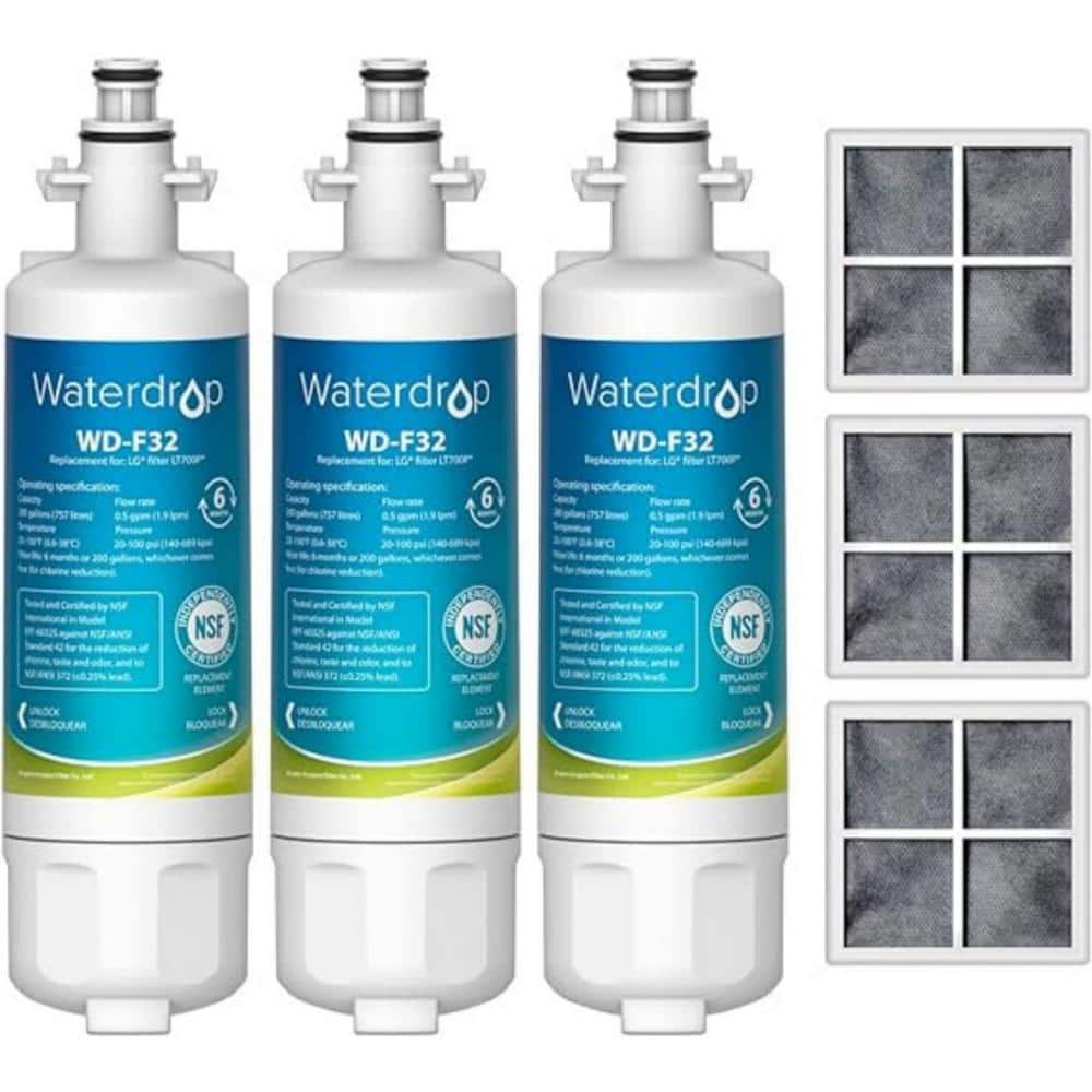Filtro Acqua Frigorifero Trasparente Kenmore 46-9890 Compatibile Con - Foto 2