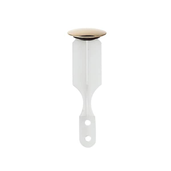 PF WaterWorks 1-3/8 in. Cap Dia 2-Hole Pop-Up Stopper in Polished Brass