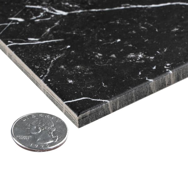 Merola Tile - Merzoni Checker Ruzzini 17-7/8 in. x 17-7/8 in. Porcelain Floor and Wall Tile (13.5 sq. ft./Case)
