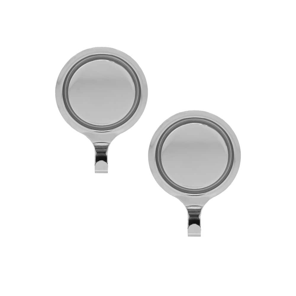 Haute Decor 4.7 in. Artificial Silver Attract PinchFree