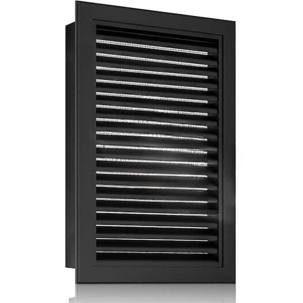 14 x 20 Aluminum Alloy Gable Vent Heat Dissipation Condensation Prevention for Shed Attic Wall Door Vent Opening 12 x 18