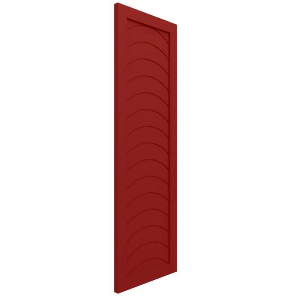 Ekena Millwork EnduraCore Kyoto Modern Style 15-in W x 28-in H