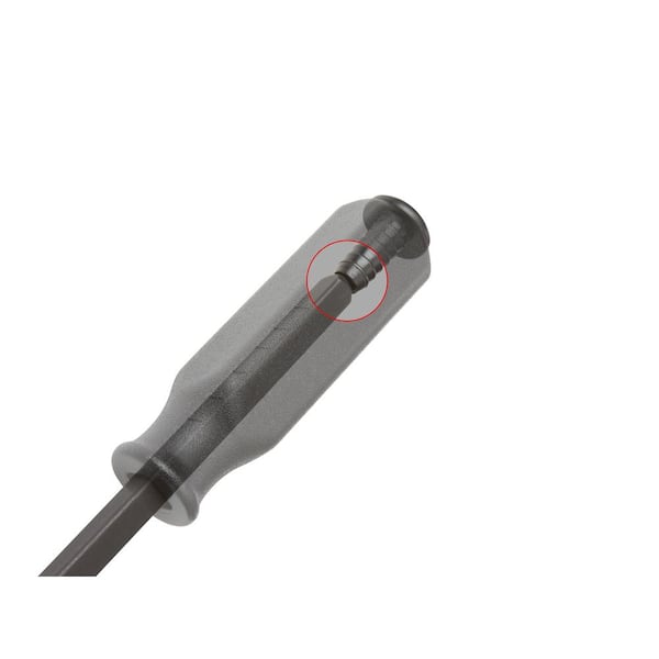 TEKTON 17 in. Angled End Handled Pry Bar with Striking Cap