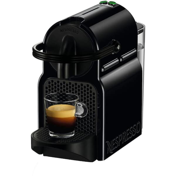 DeLonghi 1-Cup Inissia Single Serve Espresso Machine in Black with