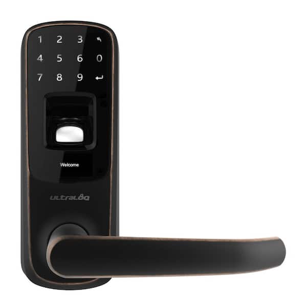 Ultraloq Aged Bronze Bluetooth Fingerprint and Touchscreen Smart Door Lock
