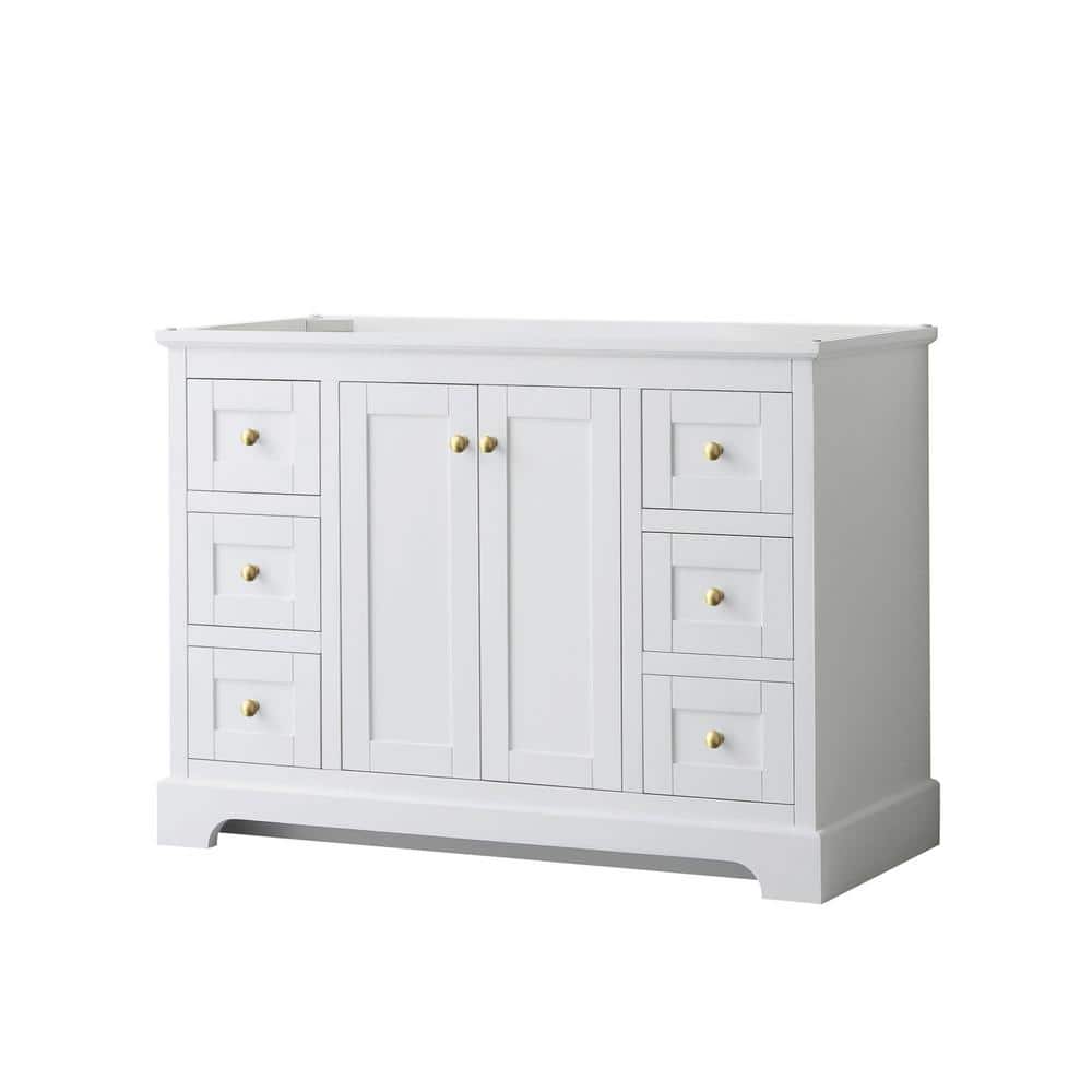 Avery 47" Dark Blue Single Bathroom Vanity Base