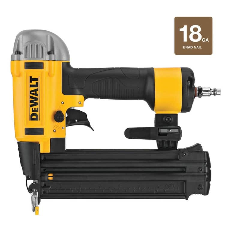 DEWALT 18-Gauge Pneumatic Brad Nailer