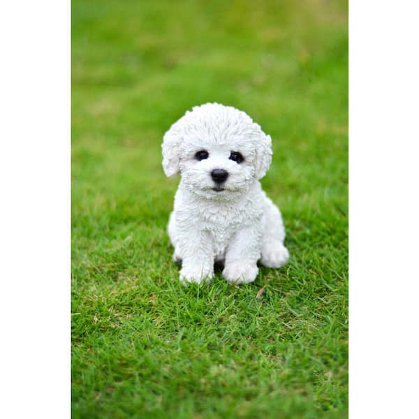 Bichon Frise Puppy Statue