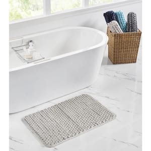 BounceComfort Massage Aqua 17 in. x 24 in. Memory Foam Bath Mat YMB002022 -  The Home Depot