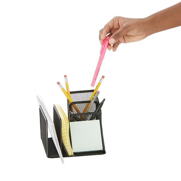 Marker Pen Organizer Box Paint Brush Holder Case Marker Pen Holder Stand  Stackable Desk Organizer Case for Home Office