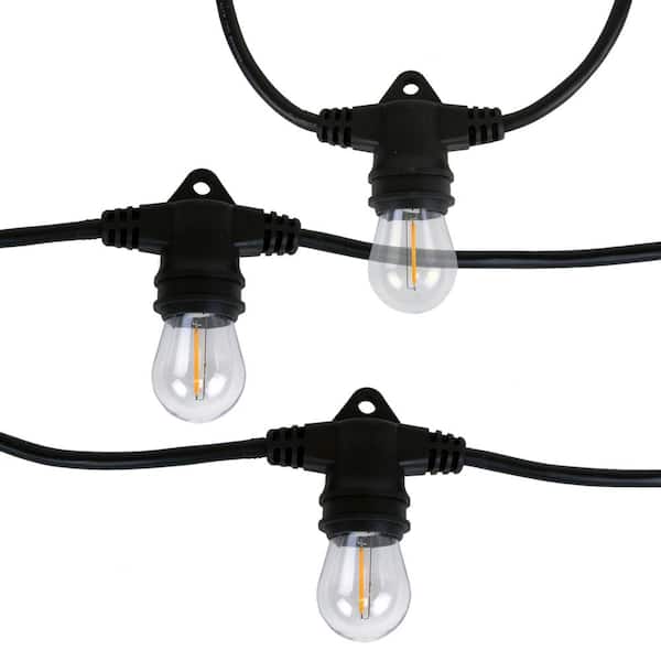 Aurio Lighting Outdoor Indoor 48 Ft, Outdoor String Light Sockets