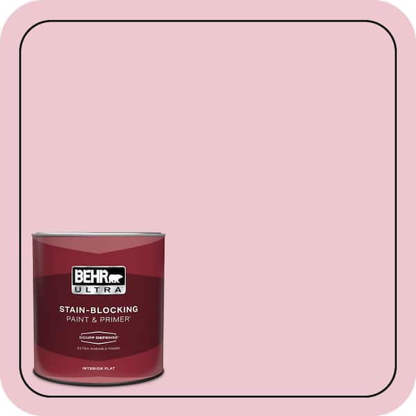 BEHR ULTRA 1 qt. #M140-2 Funny Face Extra Durable Flat Interior Paint & Primer