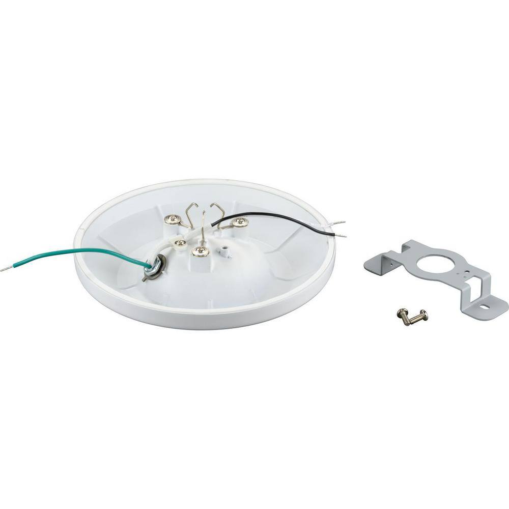 Satin White Aluminum LED Surface Mount Downlight