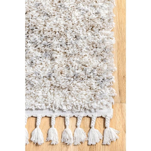 nuLOOM Hand-woven Supreme Flokati Shag Natural Wool Rug (5' x 7) - 5' x 8'  - Bed Bath & Beyond - 8283415