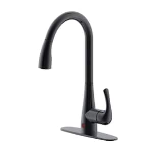 Single Handle Touchless Motion Sensor Kitchen Faucet with Pull Down Sprayer Head, Oil Rubbed Bronze
