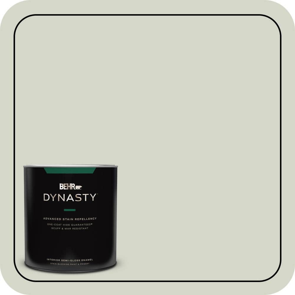 1 qt. #QE-33 Natural Spring Semi-Gloss Enamel Interior Stain-Blocking Paint & Primer price history on PriceWatchPro