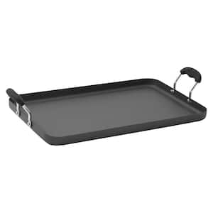 19-5/8 in. x 12-1/4 in.  Hard Anodized Aluminum Griddle