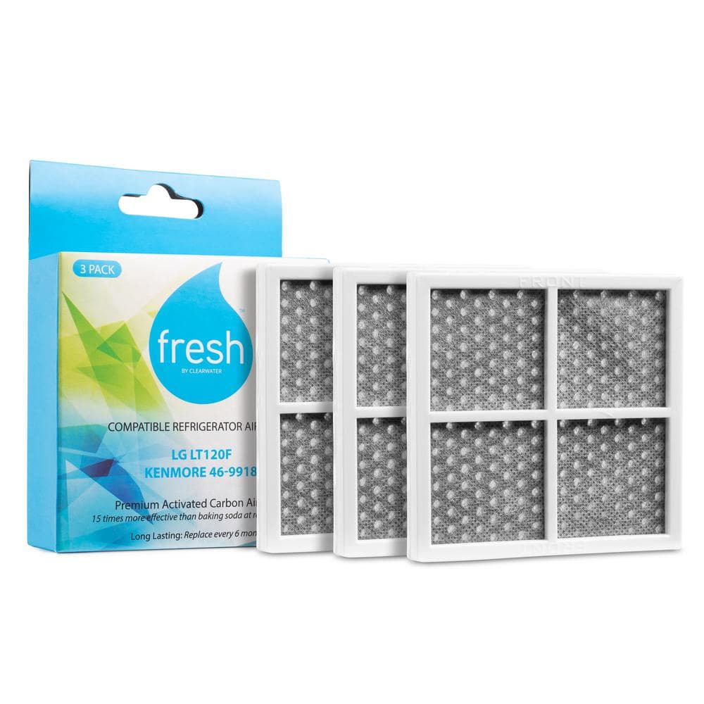 For LG LT120F LMX30995ST Fresh Air Replacement Refrigerator Air Filter 4/8  Pack