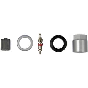 TPMS Service Kit - Replacement Grommet, Valve Core, and Cap