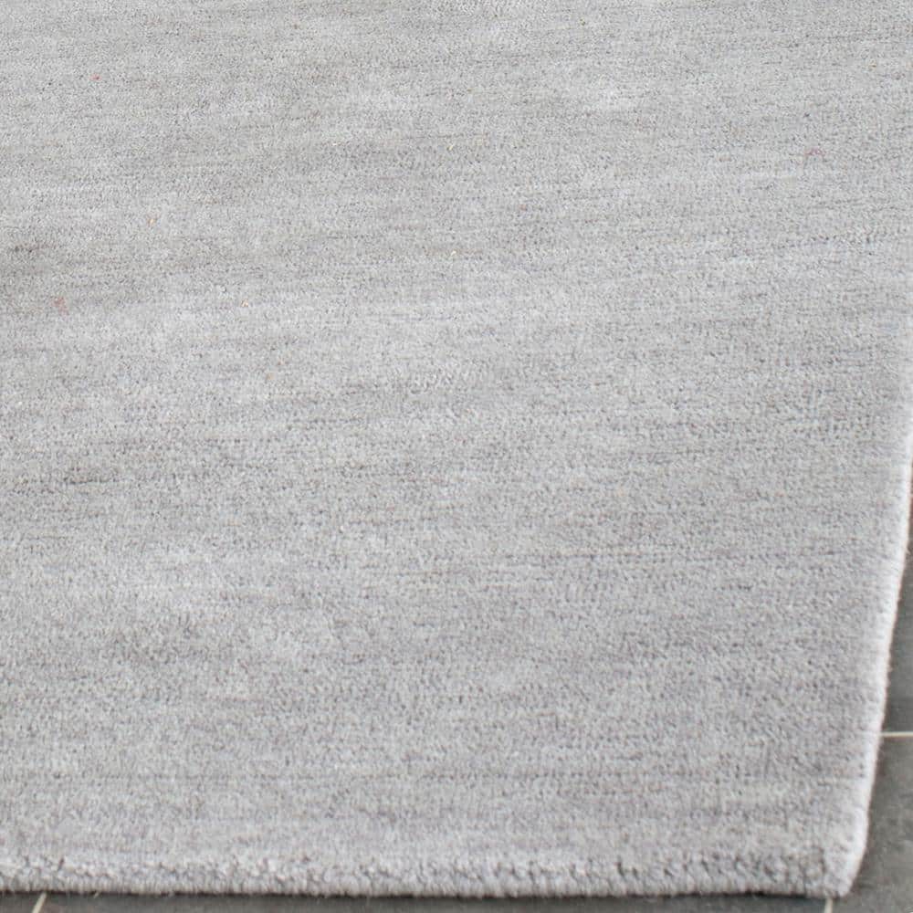 Himalaya Gray Hand-Tufted Wool Area Rug, 8' x 10'
