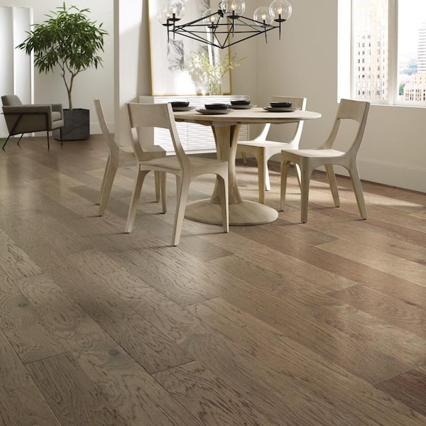 Hampshire Weathered Hickory 3/8 in. T X 6.3 in. W Tongue and Groove Engineered Hardwood Flooring (30.48 sq.ft./case)