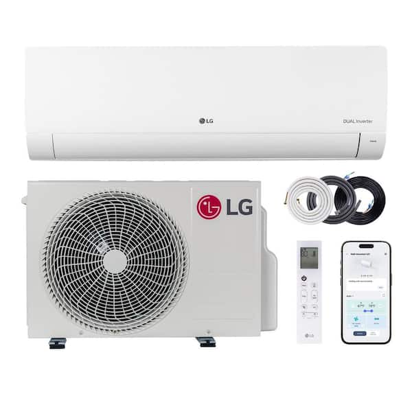 21 SEER2 9,000 BTU Wi-Fi ready Duct-free Mini Split Heater & Air Conditioning Inverter Driven Heat Pump-115V