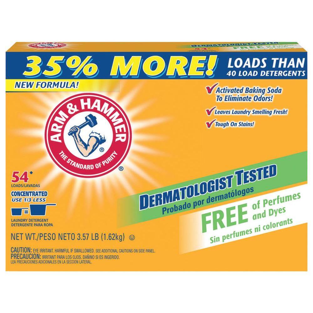 Arm and Hammer 57.12 oz. PerfumeFree DyeFree Powder Laundry Soap