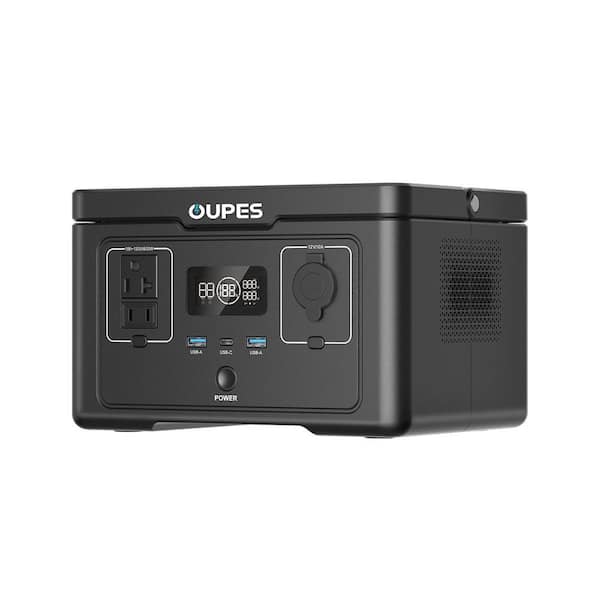 600W/256Wh Portale Power Station LiFePO4 Solar Generator with Smart App Control for Outdoor Camping