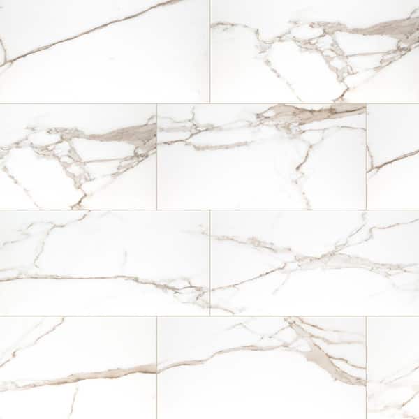 MSI Take Home Tile Sample - Majestic Nugget 4 in. x 4 in. Polished Porcelain Floor and Wall Tile (0.11 sq. ft.)