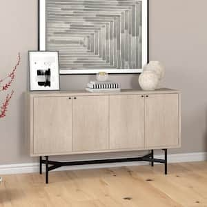 Richmond Alder White MDF 58 in. Buffet Table