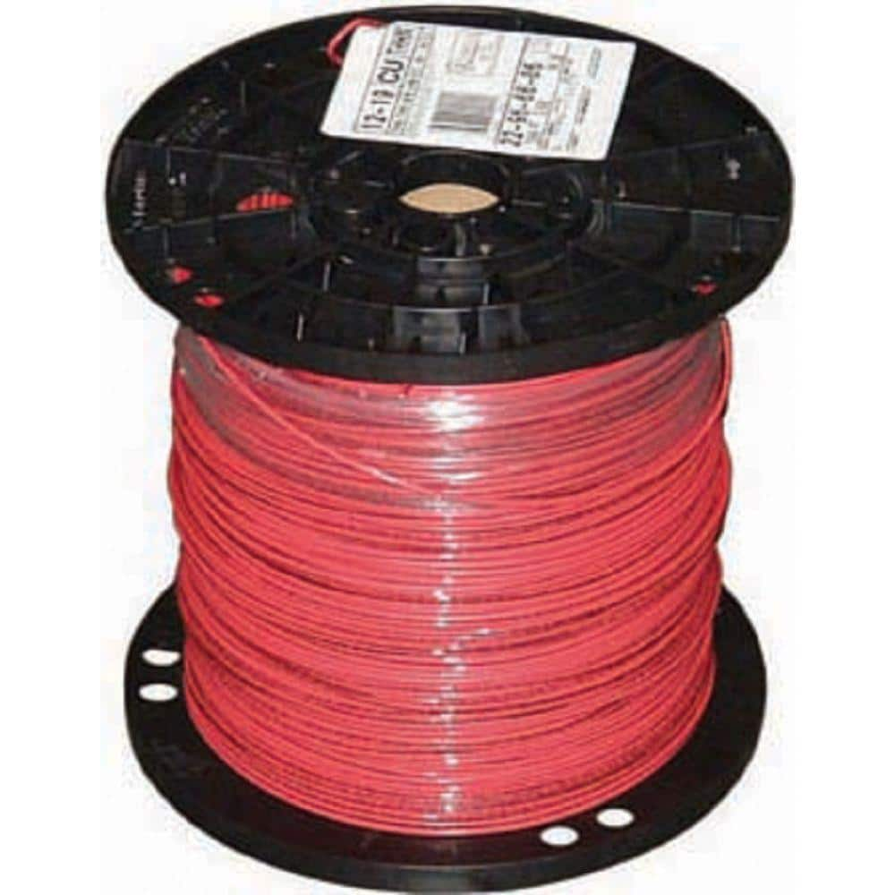 Stranded Wire: Red, 28 AWG, 90 Feet