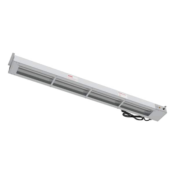 Koolmore 60 in. High Wattage Commercial Strip Warmer in Stainless Steel with Toggle Controls and Cord-120-Volt, 1550-Watt