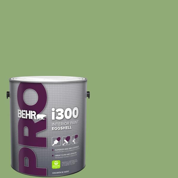 BEHR PRO 1 gal. #430D-5 Geranium Leaf Eggshell Interior Paint