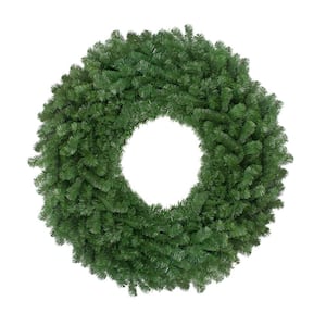 Northlight 25 in. Green Unlit Artificial Pine Heart Shaped Wreath with  Ground Stakes 32615039 - The Home Depot