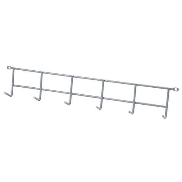 Everbilt 16 in. Gray Steel Wall Mounted Household Storage Hanger 25 lbs
