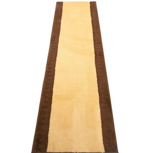 Euro Collection Box Brown 26 in. W x 12 in. L Stair Runner 2.17 sq. ft.