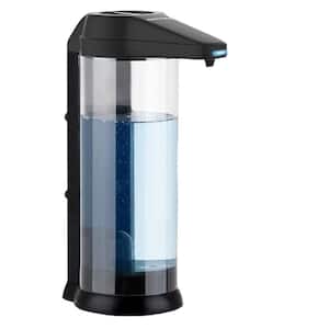 Premium Touchless Automatic Soap Dispenser Countertop and Adjustable Dispenser Volume Control Battery Operated in Black