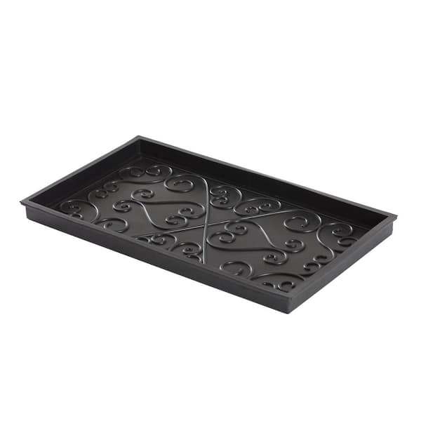 Symple Stuff Chevron Rubber Boot Tray (Set of 2)