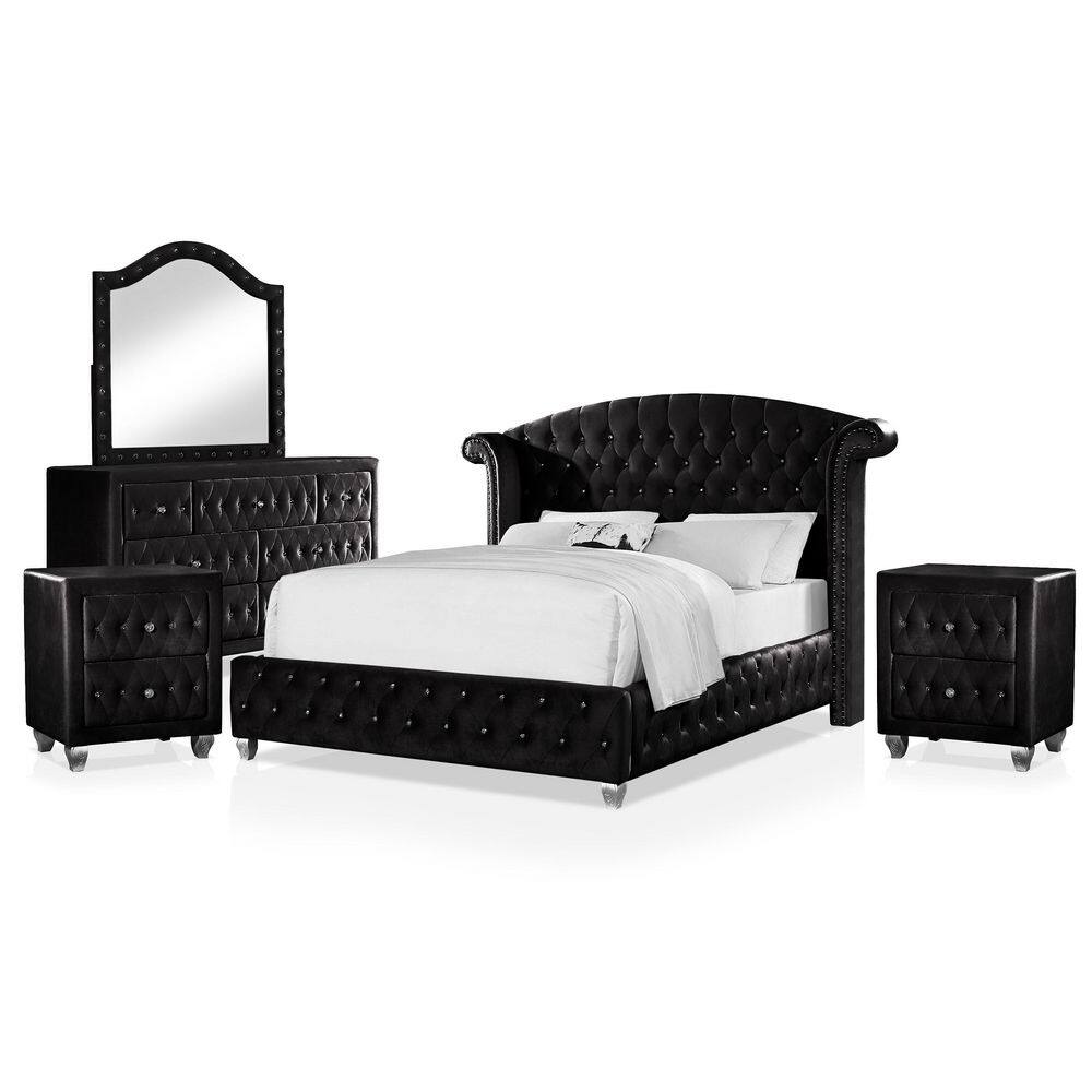 5 PIECE QUEEN SIZE BEDROOM SET • Furniture & Mattress Discount King