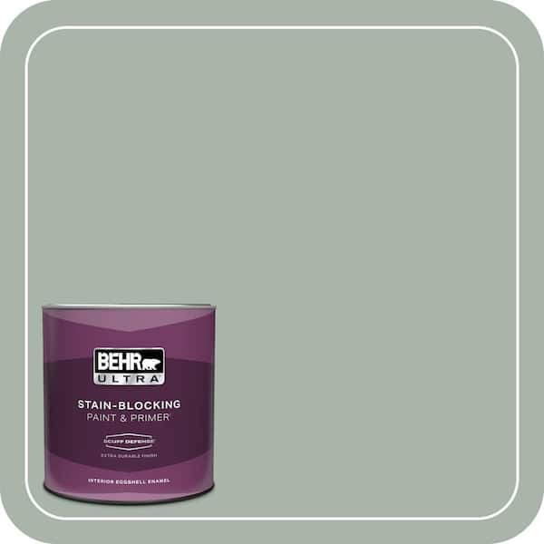 BEHR ULTRA 1 qt. #BXC-38 Alpine Air Extra Durable Eggshell Enamel Interior Paint & Primer