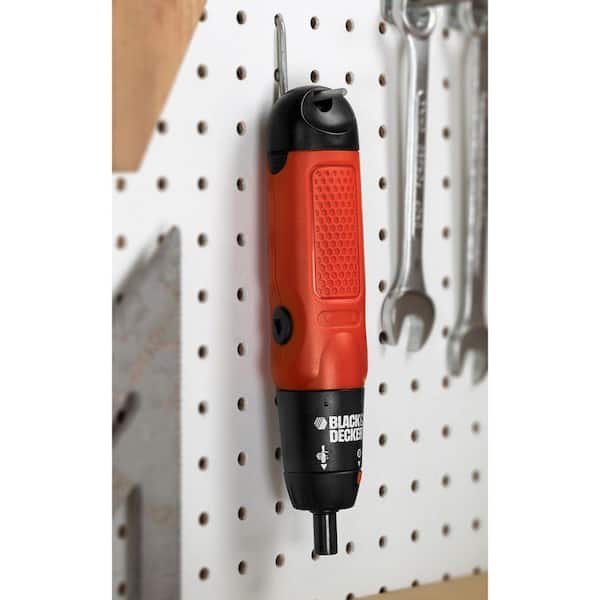 BLACK+DECKER 6V Alkaline Cordless Powered Screwdriver with (4) AA Batteries  AS6NG - The Home Depot