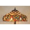 Serena D'italia Tiffany Baroque 60 in. Bronze Floor Lamp 16099/202