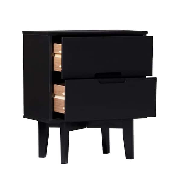 「#期間限定」のおすすめ人気ランキング Company Furniture Edison Walker 2-Drawer Wood Solid Black その他