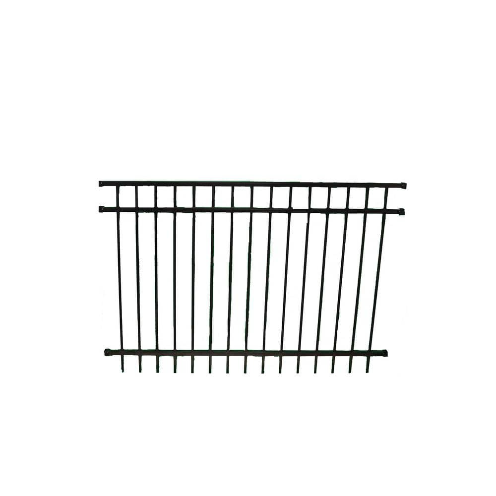 Reviews for Weatherables Livingston 4 ft. H x 6 ft. W Black Aluminum ...